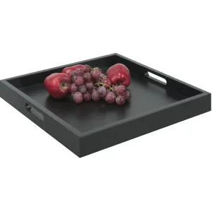 black tray