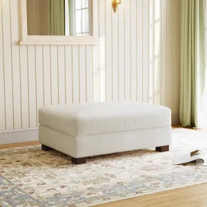 Corduroy Ottoman